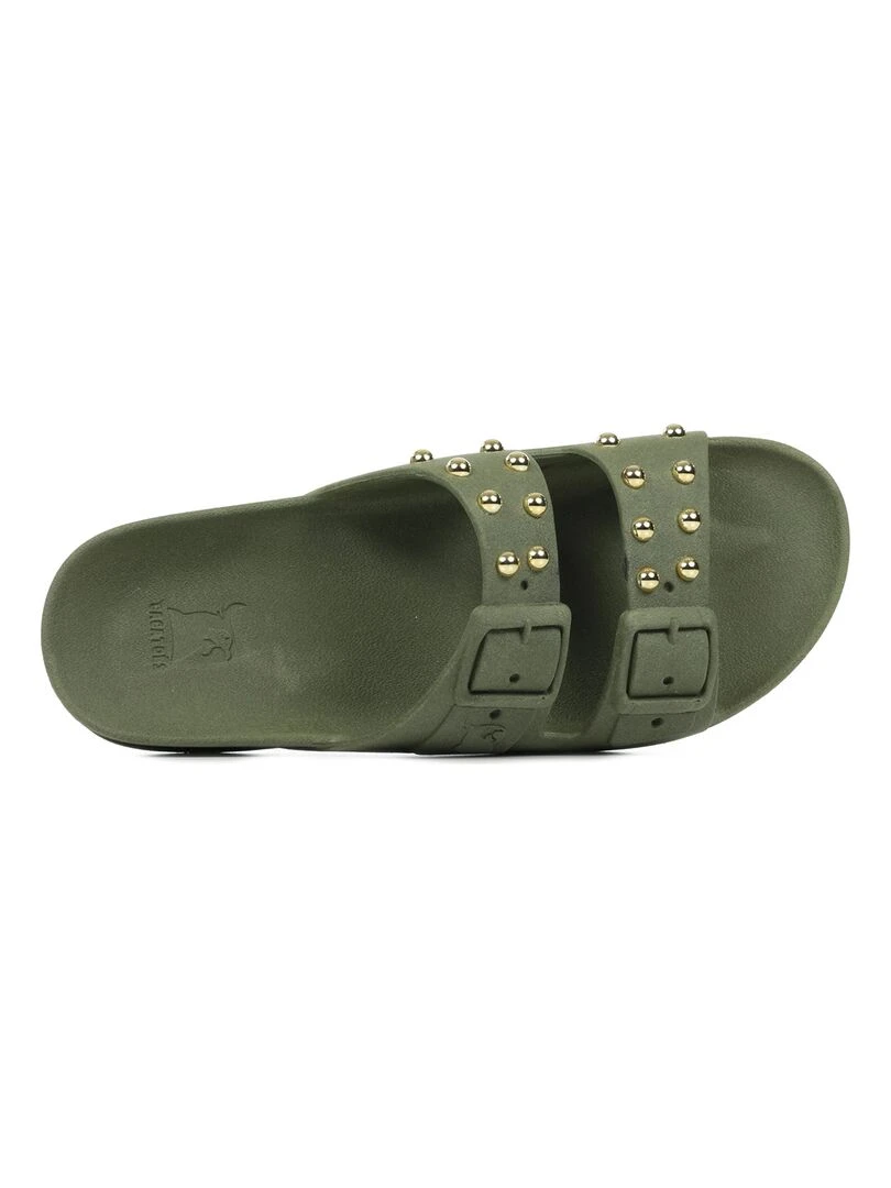 Mules Cacatoès Florianopolis Vert olive