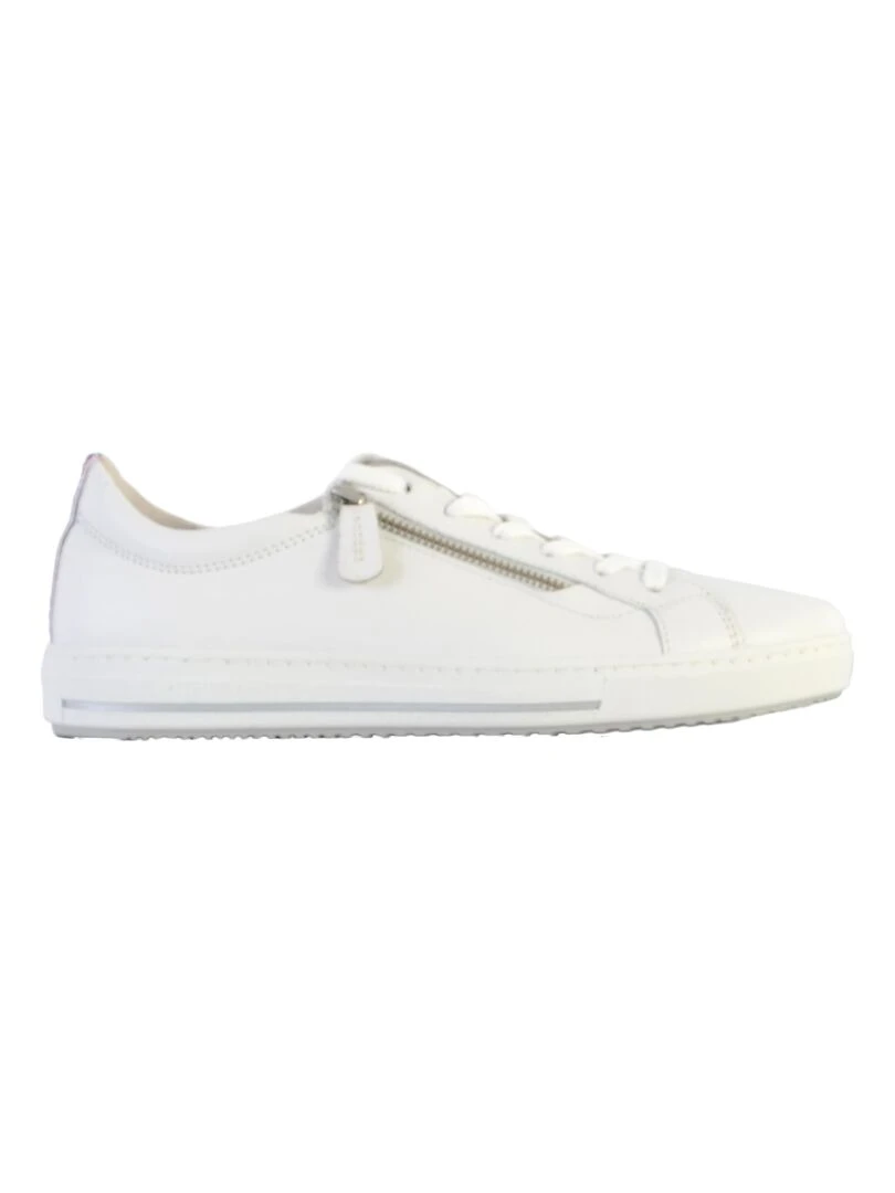 Basket Cuir Gabor Nappa Blanc