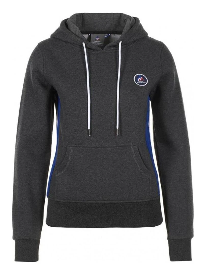 Sweat à capuche femme AURON Gris