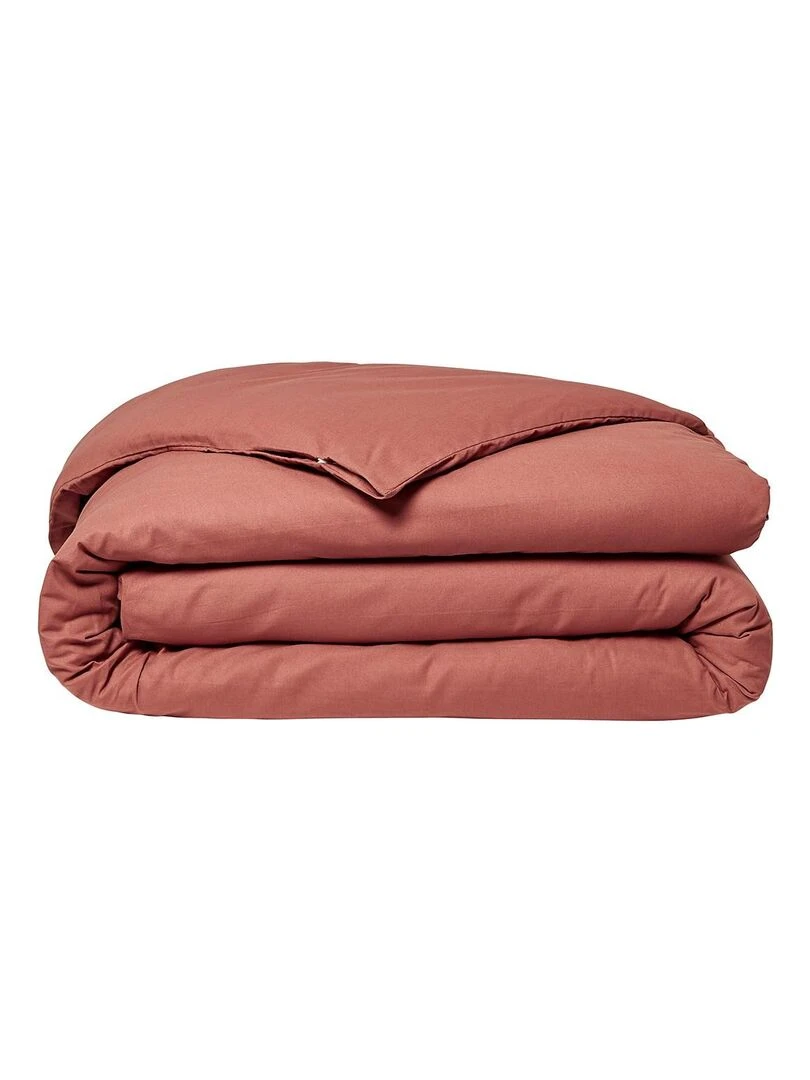 Housse de couette  'ESSENTIAL' 'TODAY'   Rouge brique