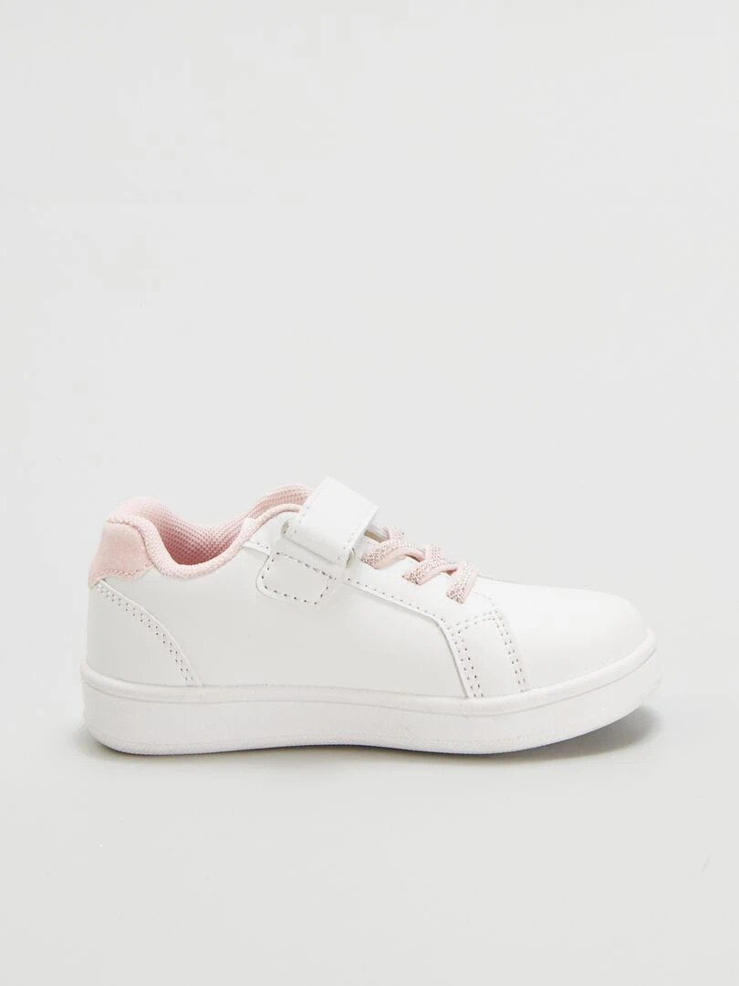 Baskets à scratch 'Reine des Neiges'   Blanc