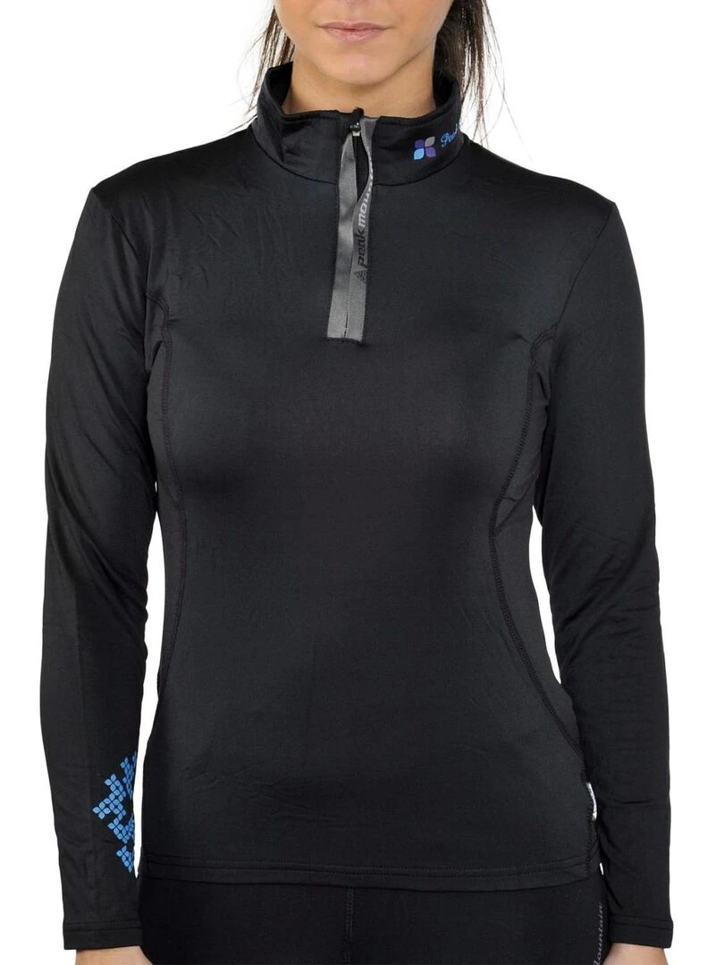Top technique femme ANELI   Noir Bleu