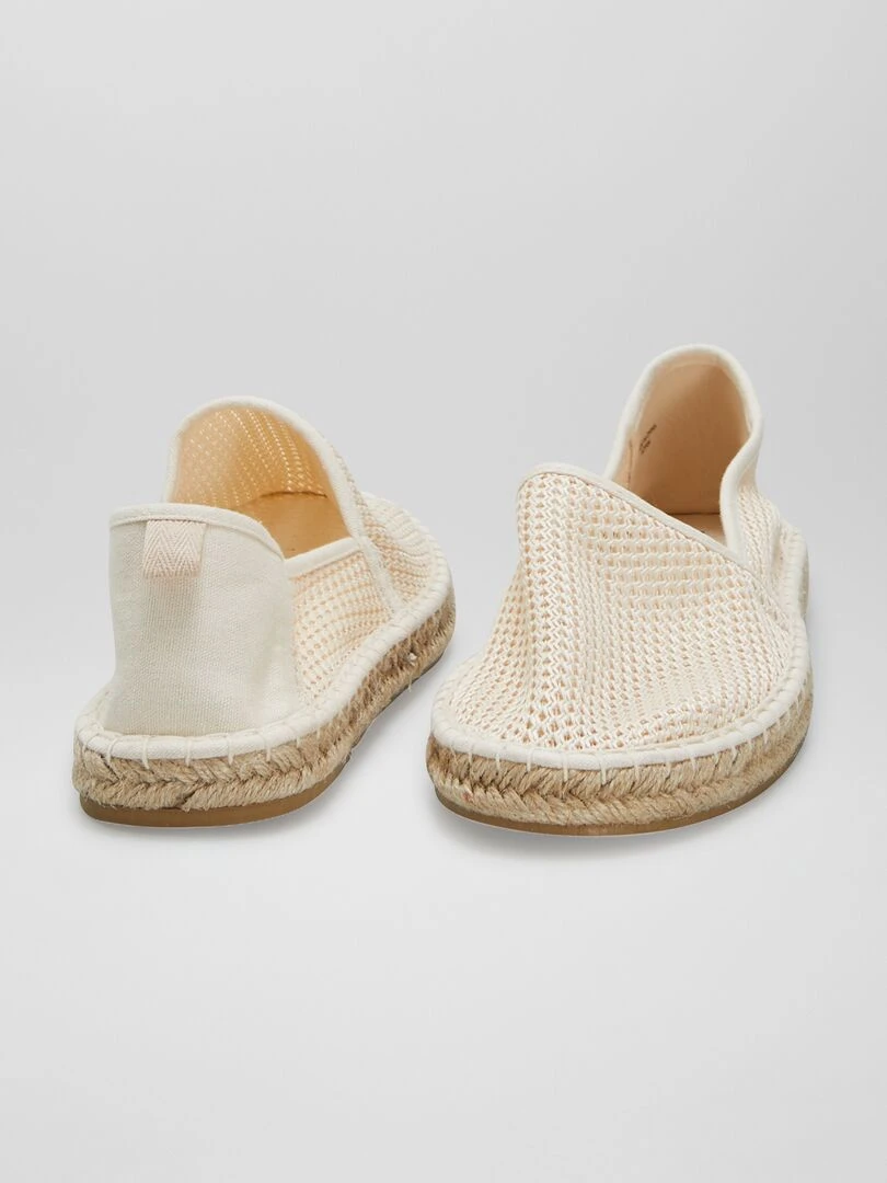 Espadrilles en jute   BEIGE