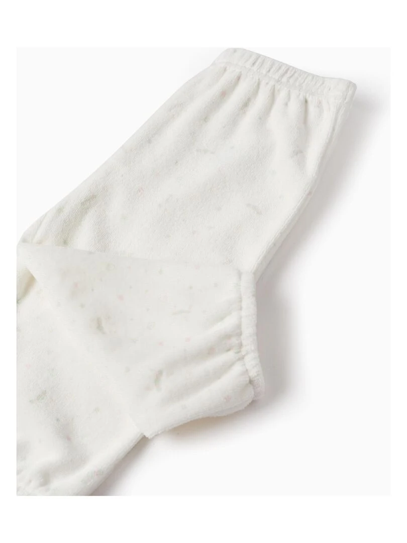 Pyjama en velours pour bébé fille 'Unicorn'   DISCOVER PERU   Rose clair