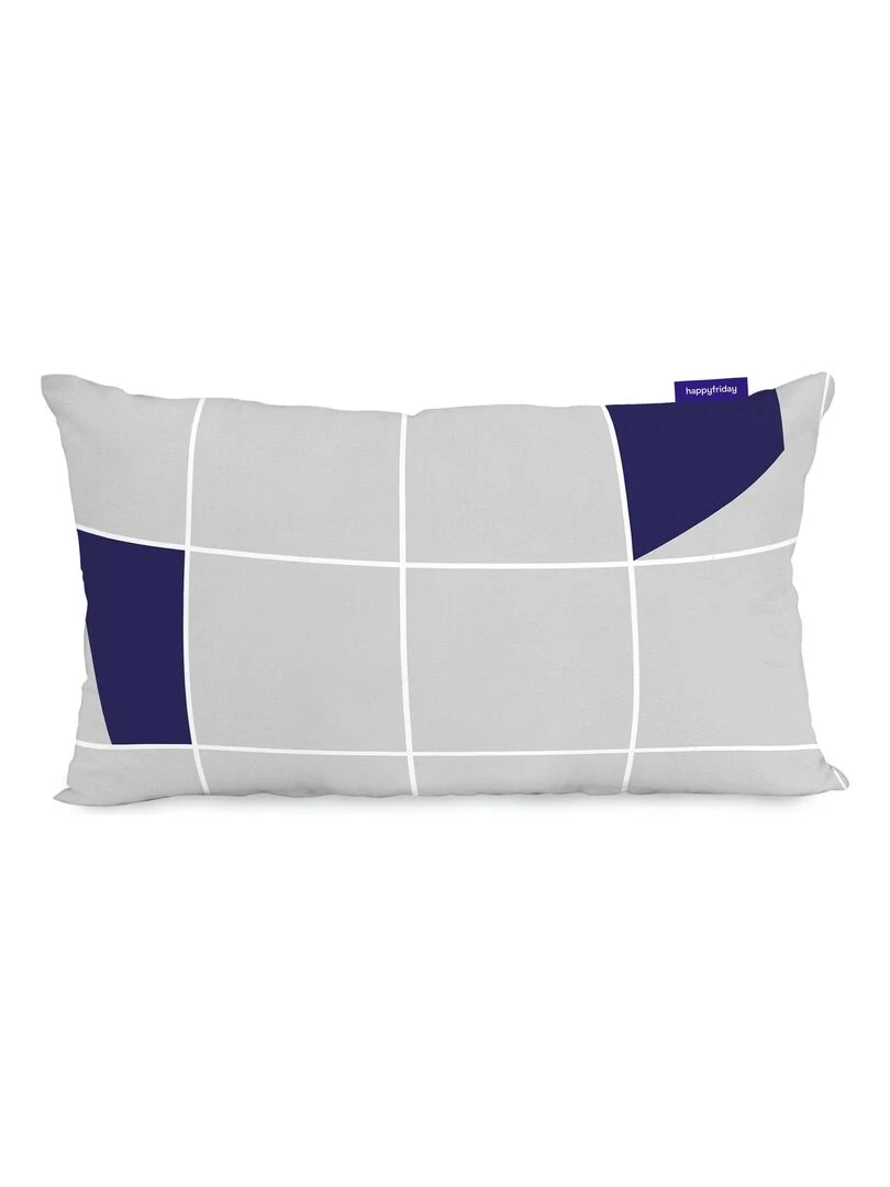 Housse de coussin Structure "Happyfriday"   Blanc