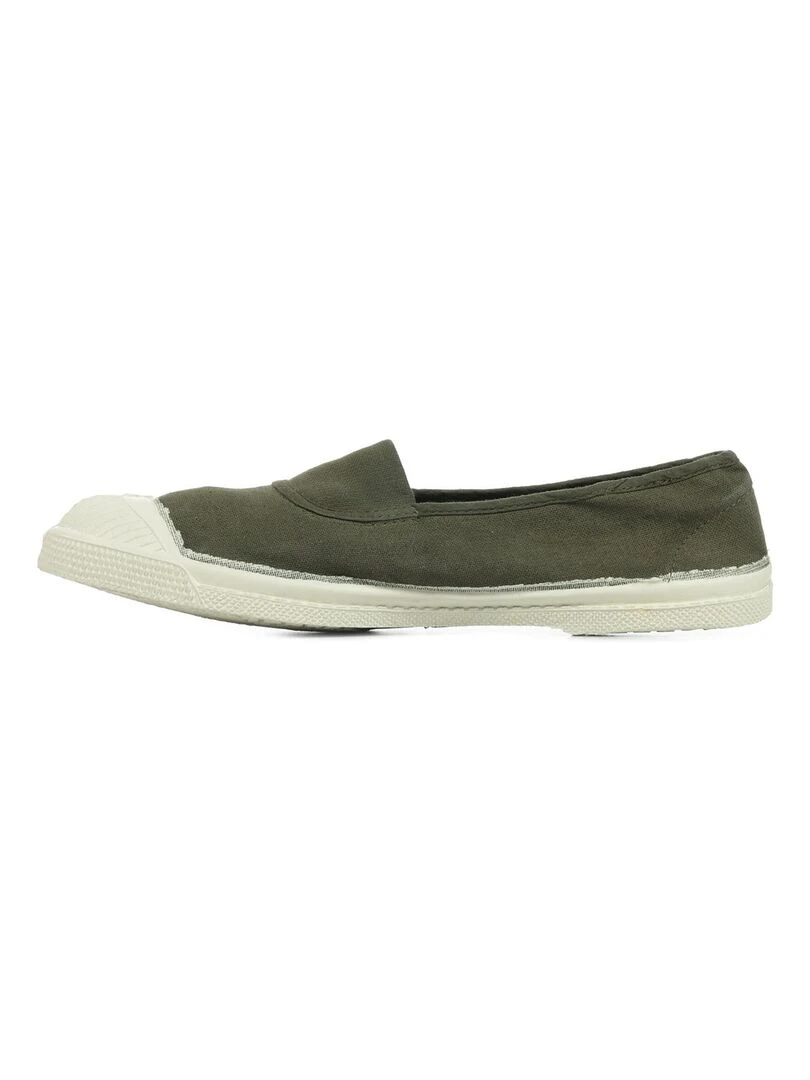 Baskets Bensimon Tennis Elastique   Kaki