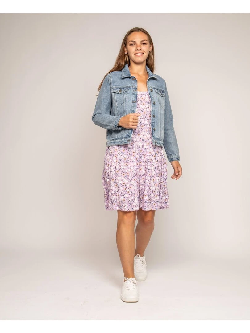 Veste en jean UMMEUR   Bleu