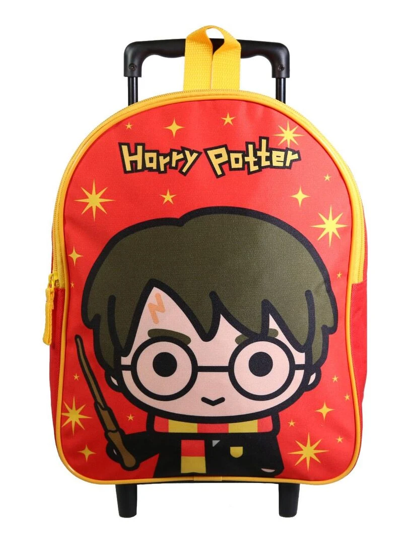 BAGTROTTER Sac à dos à roulettes 31 cm maternelle Harry Potter Rouge Chibi Rouge