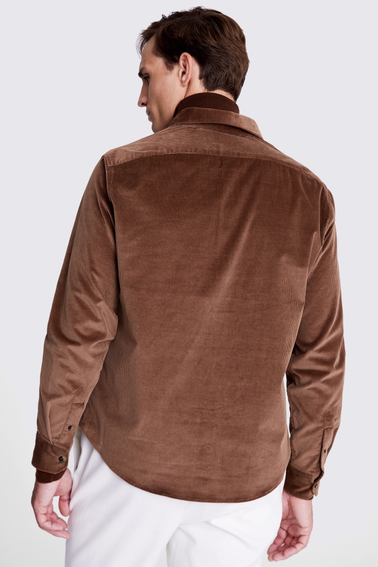 Tailored Fit Blue Printed Non-Iron Shirt   Buy Online at Moss