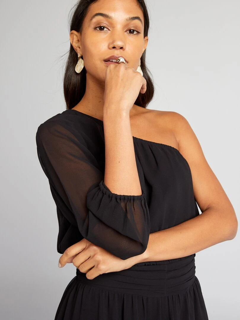 Robe en tulle   noir