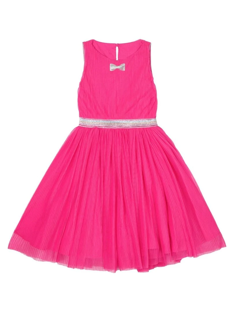 Robe Cérémonie Qui Tourne Fille  Voile Rose Fuchsia  HEPBURN   La Faute à Voltaire   Rose fushia