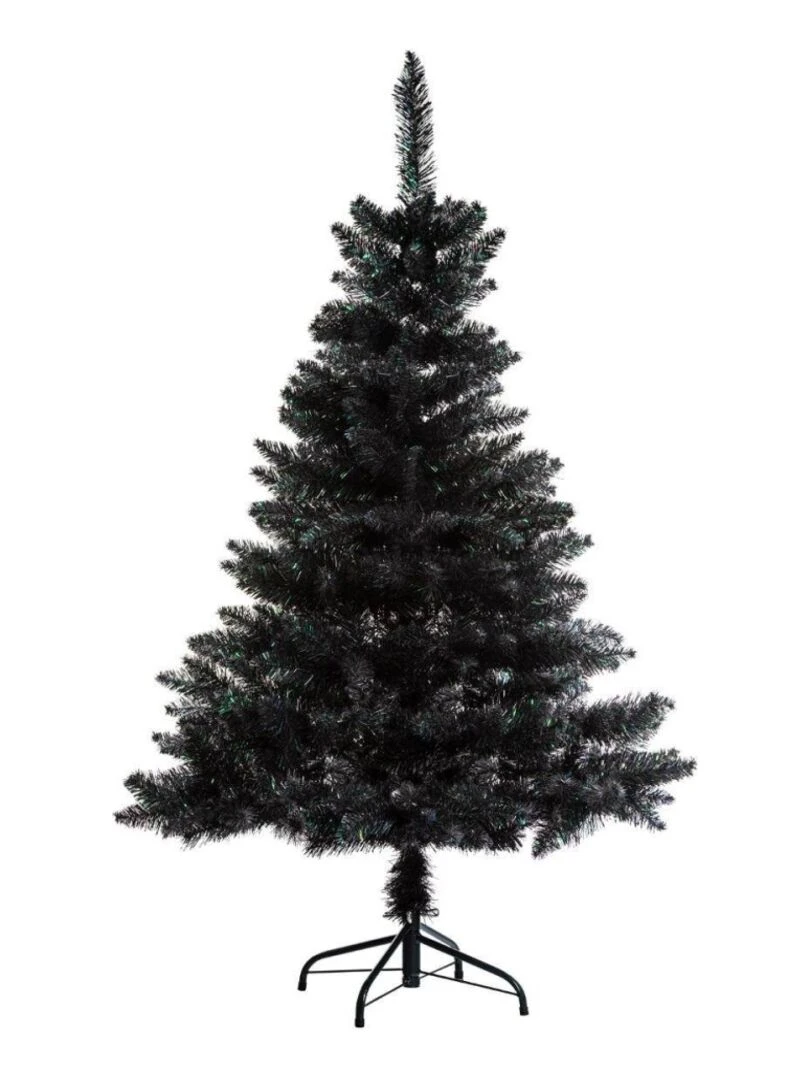 Sapin de Noël Blooming Noir 150 cm Noir