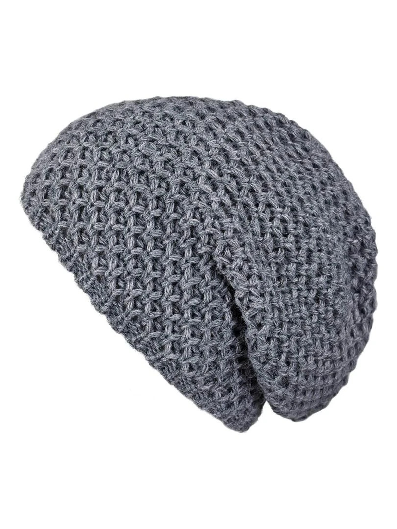 Bonnet long Layra Made in UE gris anthracite