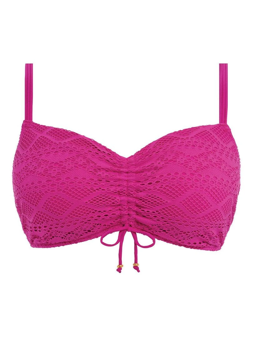 Haut de maillot de bain brassière à armatures cachées Sundance   Rose