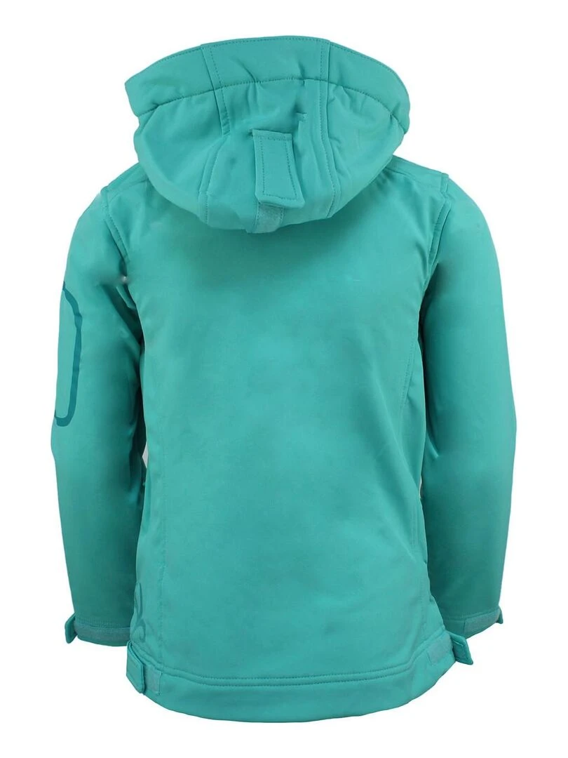 Blouson de ski fille GASOFTIBI PEAK MOUNTAIN Vert