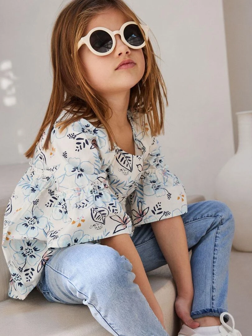 Blouse enfant Hélénie   Ecru