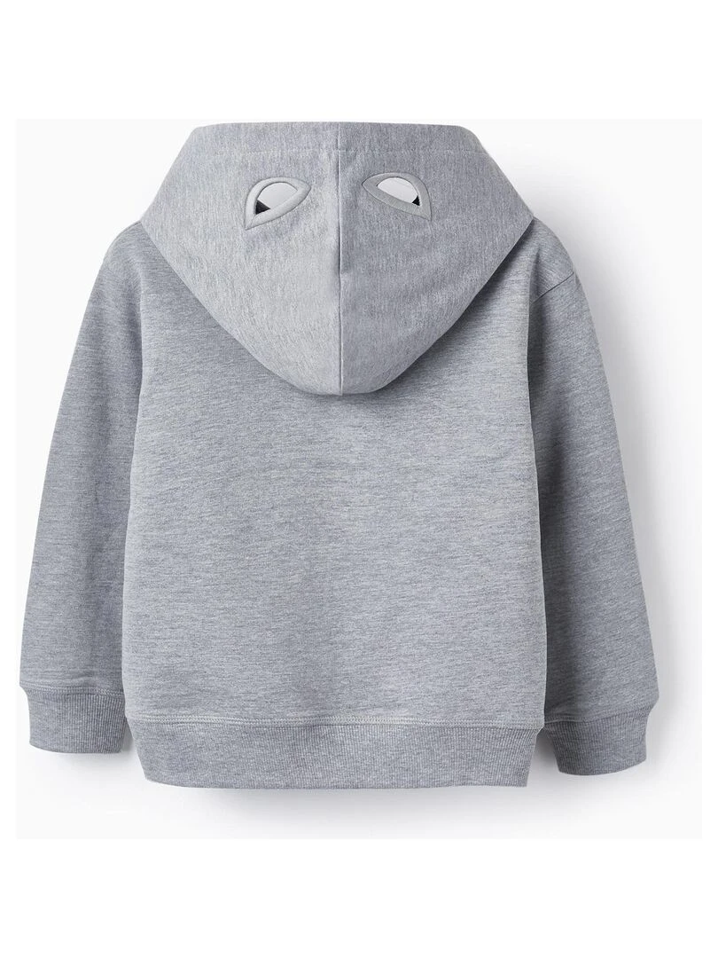 Sweat en Coton avec Capuche pour Garçon 'Captain America' MARVEL CAP AMERICA Gris