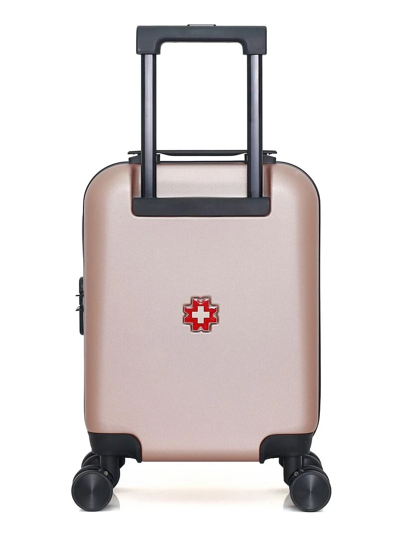 SWISS KOPPER   VALISE CABINE XS AIGLE 4 ROUES 46 CM   Rose