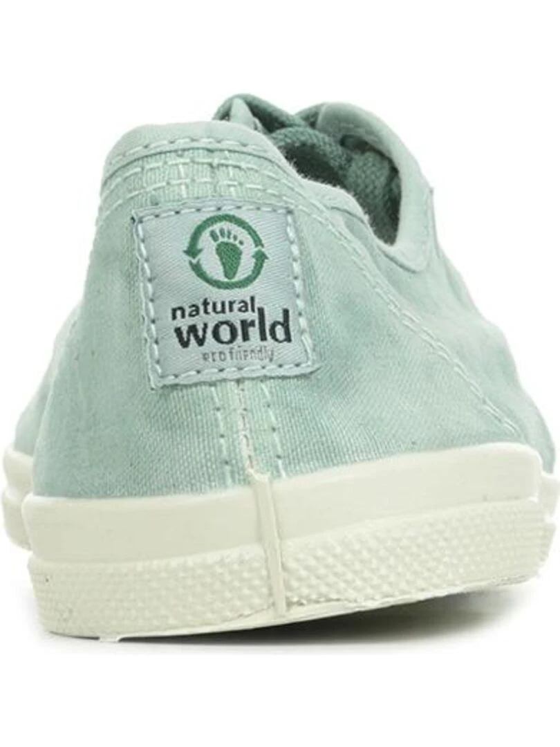 Baskets Natural World Old Lavanda   Bleu clair