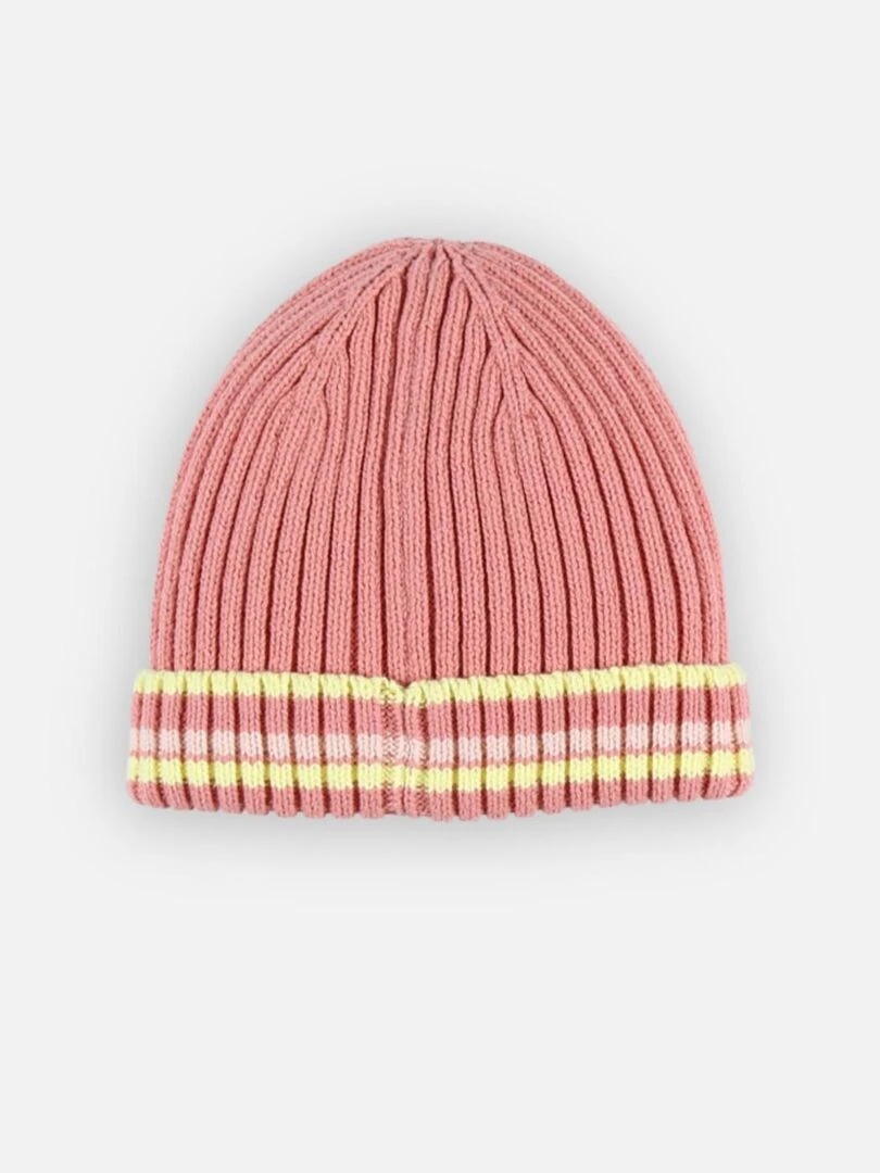 Bonnet tricot épais clair Noukie's Rose