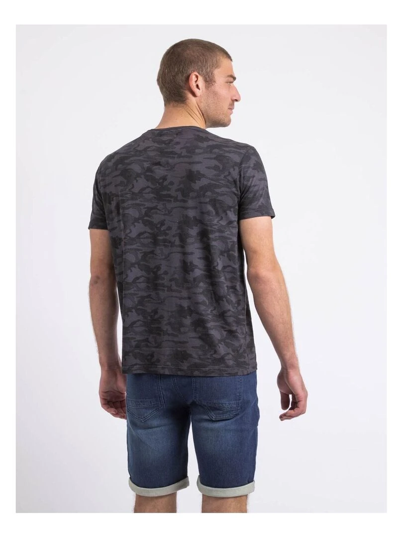 T shirt col rond NILIMOUR Gris