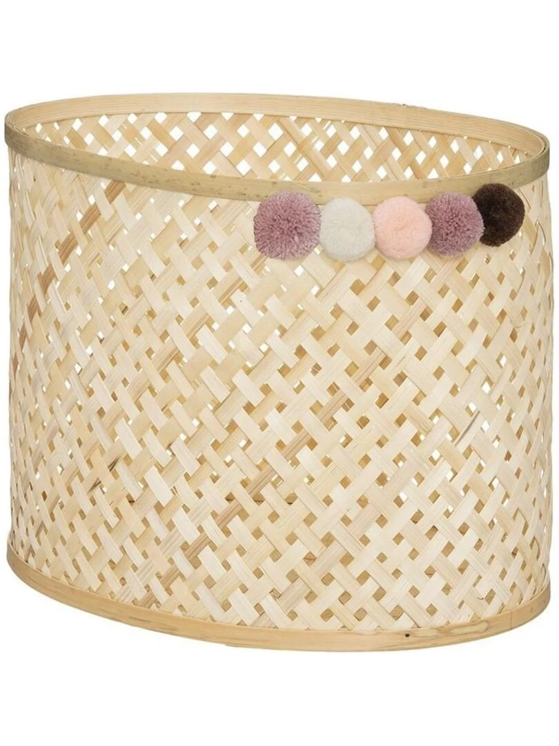 Lot de 3 paniers campagne   Beige