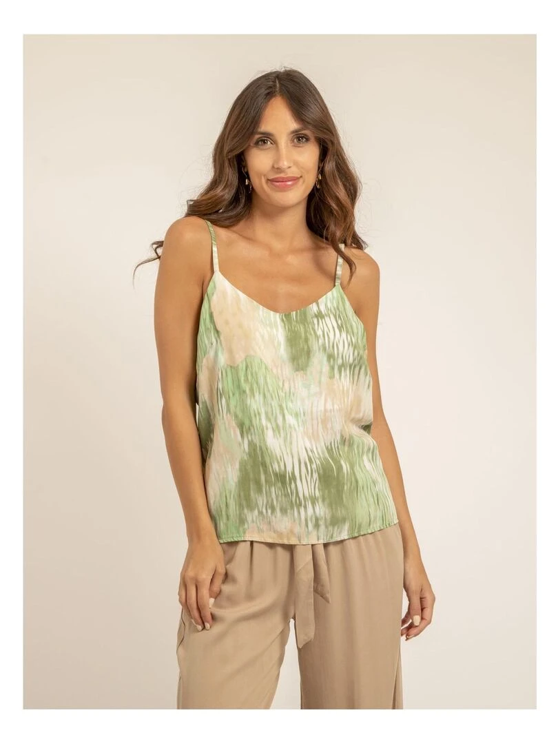 Caraco motifs FAREN Vert