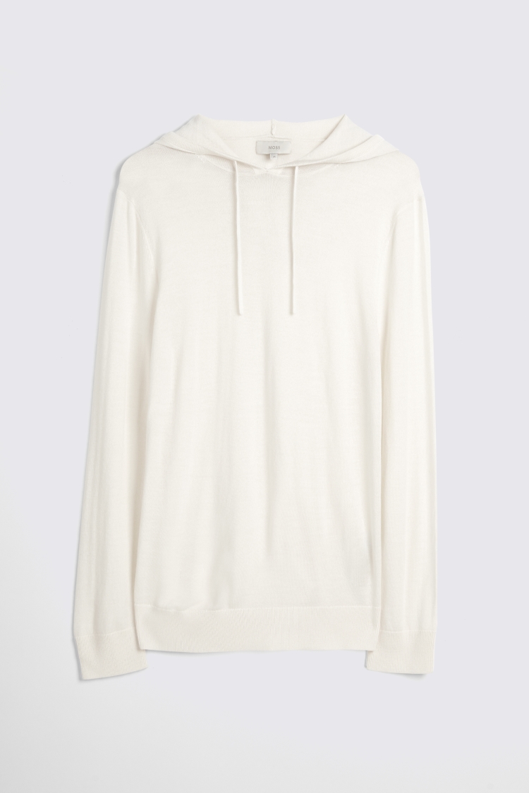 White Merino Mock-Neck Jumper   Buy Online at Moss