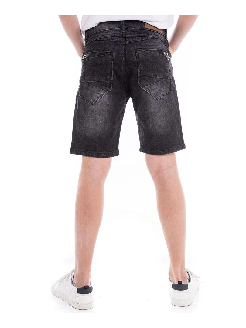 Bermuda en jean slim BILLING BOY Noir