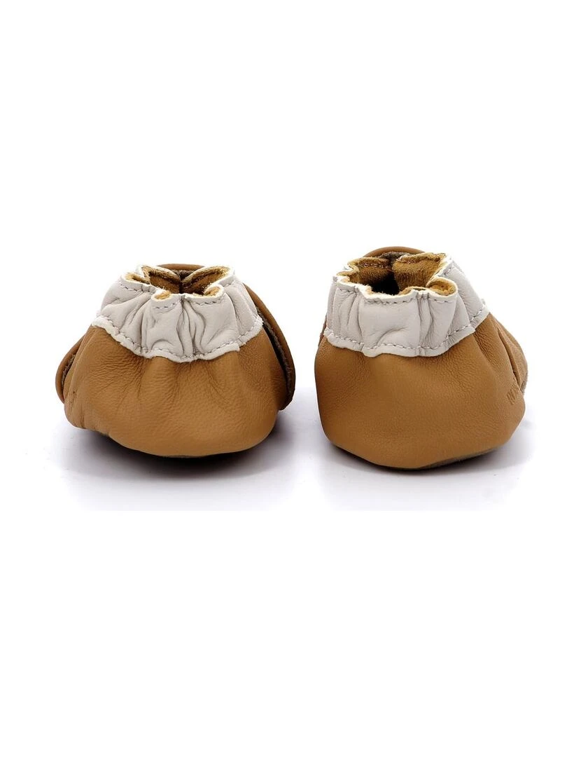 Chaussons Cuir Seek Adventure   Marron