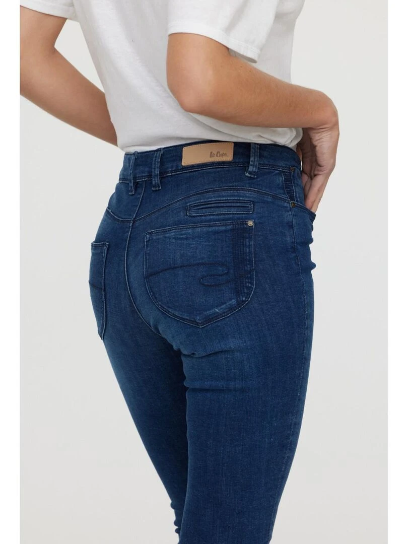 Lee Cooper   Jean coton slim JANA   Bleu