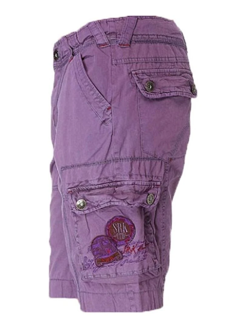 Bermuda homme CARMENT   SRK   Violet