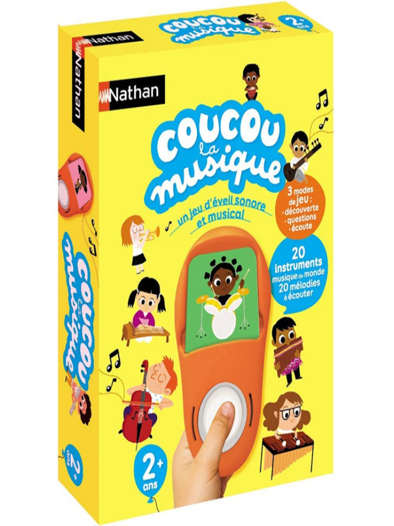 Jeu éducatif Coucou la musique (3 modes) N/A