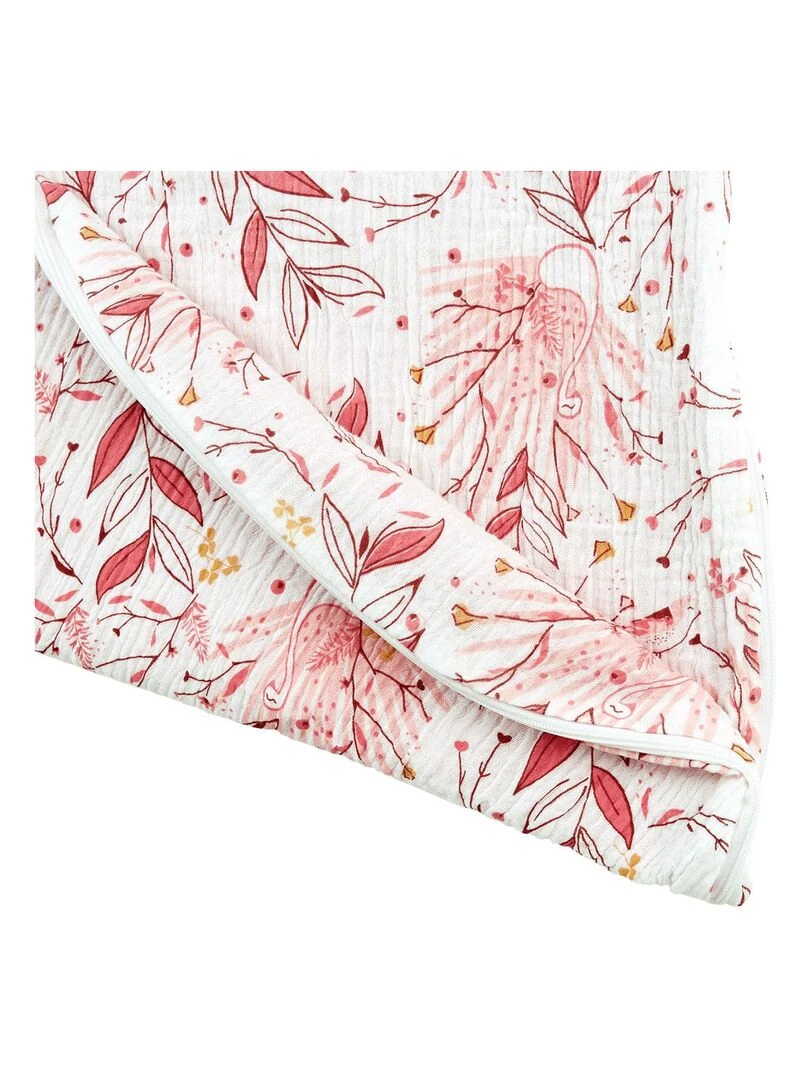 Gigoteuse d'été en gaze de coton Birdy   Rose