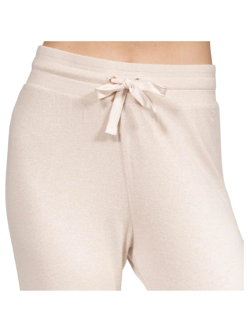 Pantalon jogger Femme Beige Beige