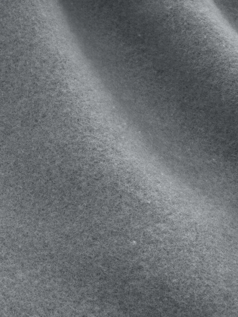 Couverture en 100% Merinos Gris clair