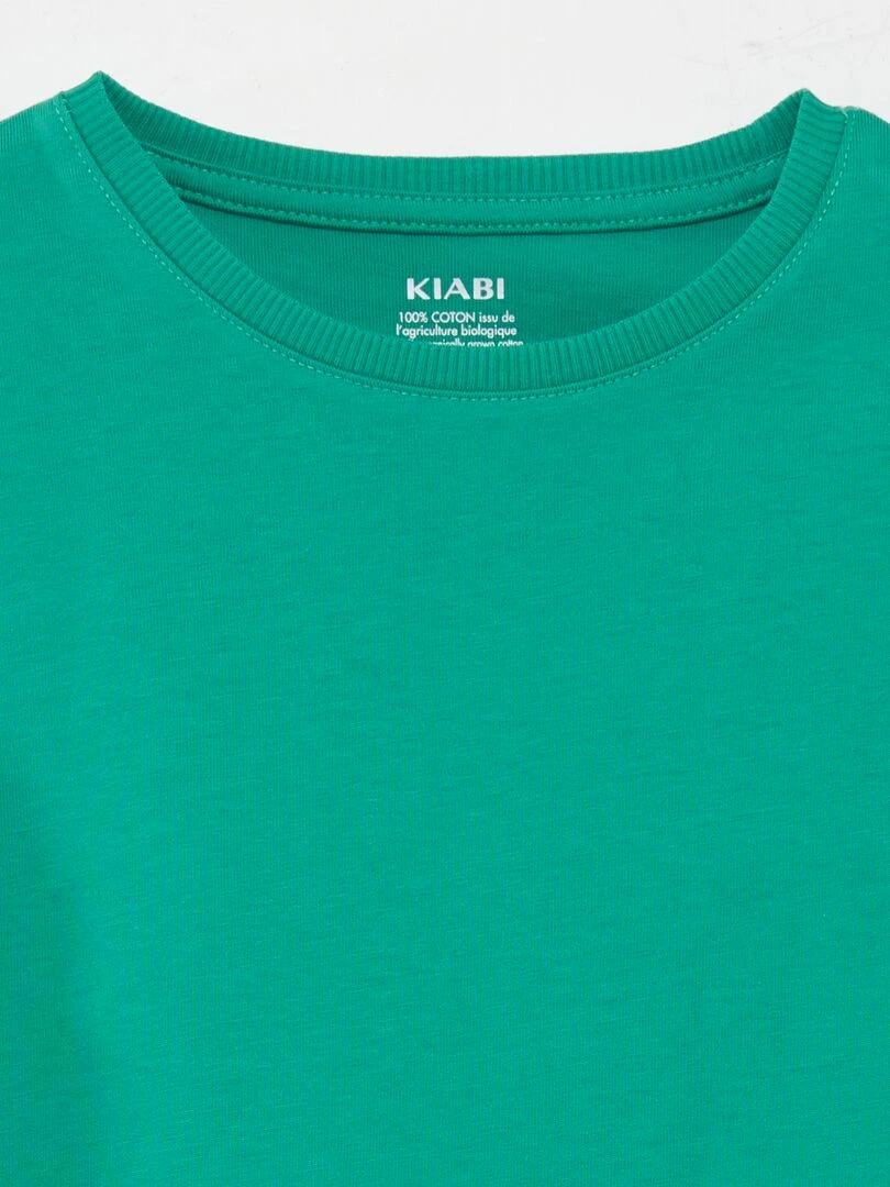 T shirt en maille jersey épaisse Tough Cotton™ Vert