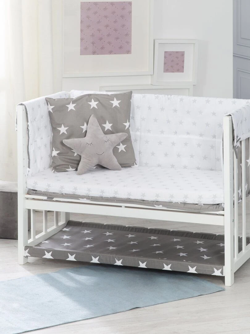 ROBA Berceau Cododo "Little Stars" 3en1 + Équipement Complet   Blanc