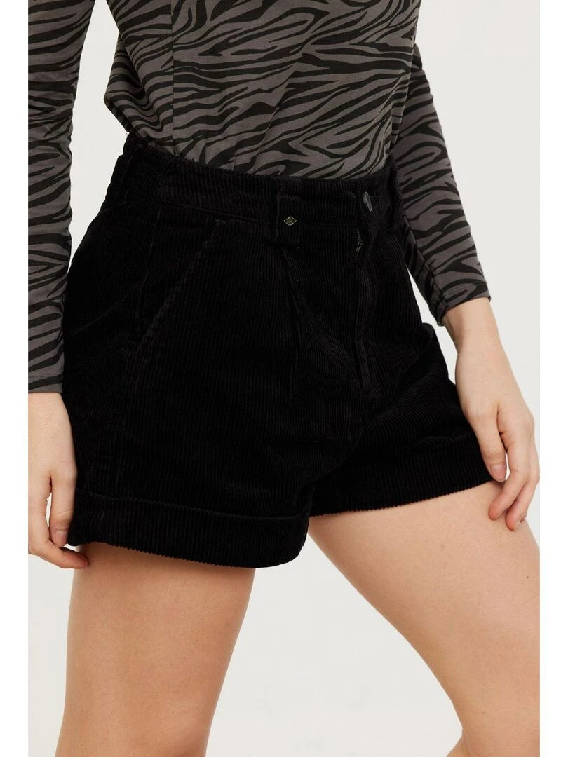 Lee Cooper   Jupe coton  JIHANE   Noir