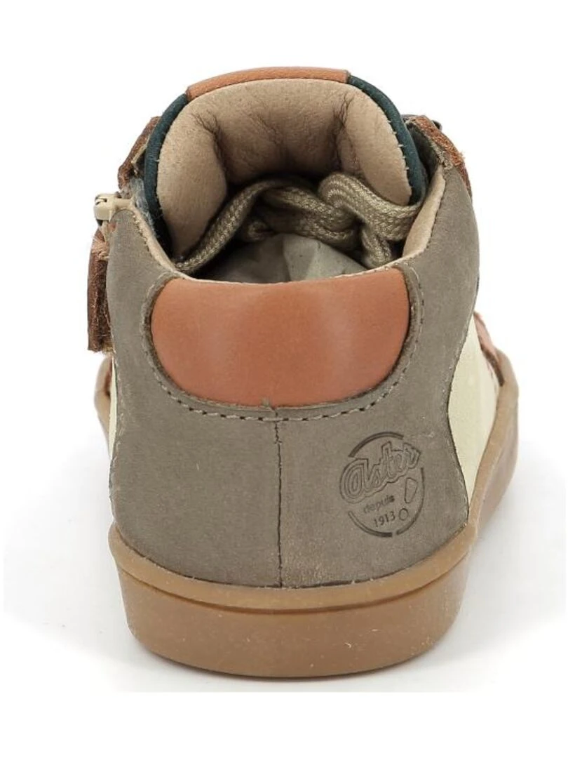 Chaussons Cuir Cretace Star   Bleu marine