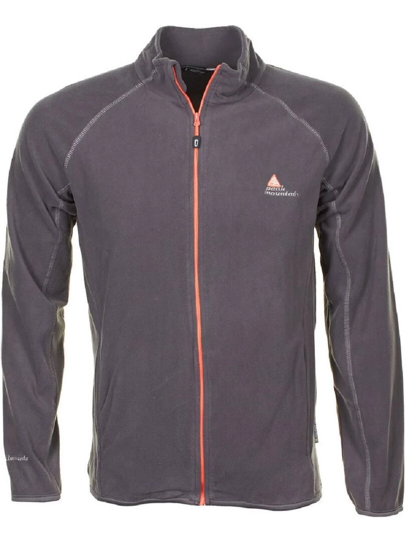 Sweat polaire garçon ECAFONE PEAK MOUNTAIN Gris