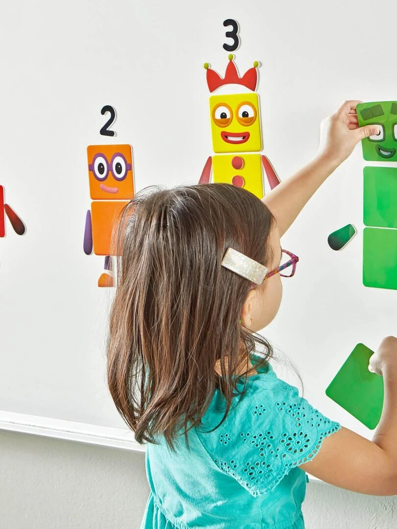 Décalcomanies Numberblocks réutilisables   N/A