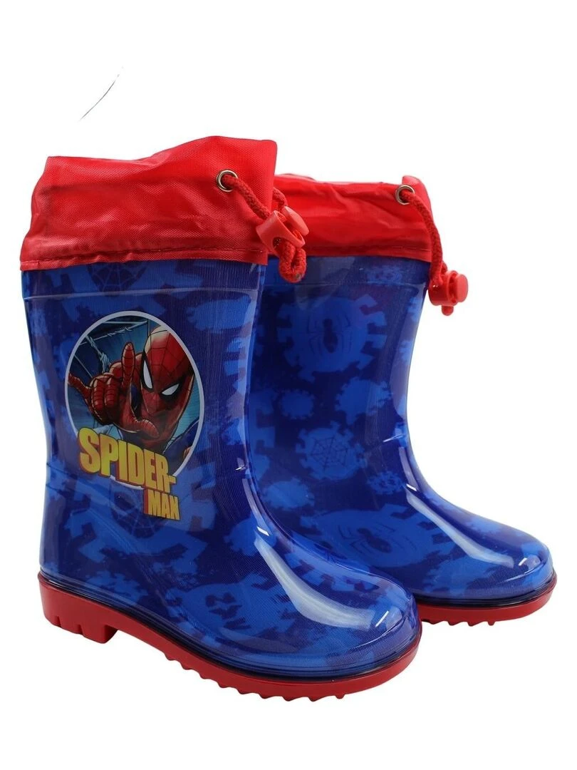 Baskets avec semelles lumineuses ‘Spiderman’   Bleu/blanc/rouge