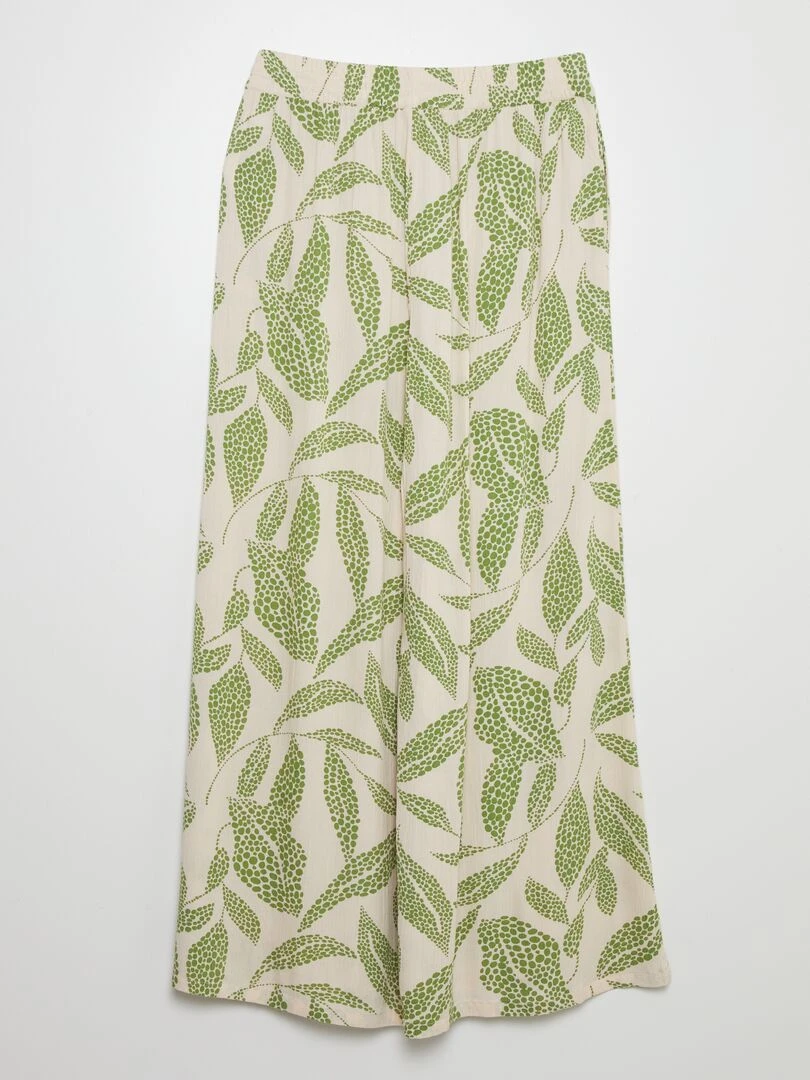 Pantalon large et fluide 'JDY'   Beige