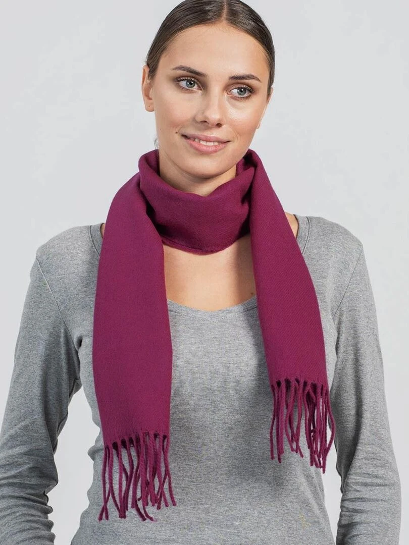 Echarpe Fely Fabriqué en France Violet clair