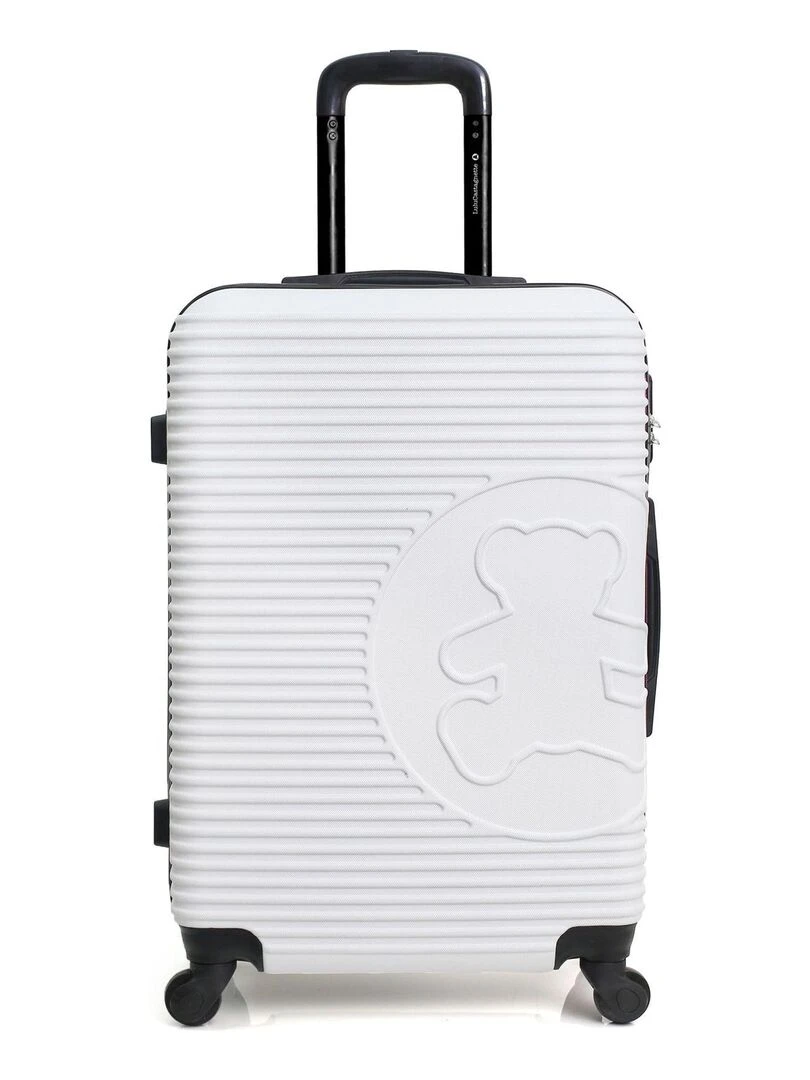 Valise Grand Format Rigide 75cm BIG BEAR Blanc