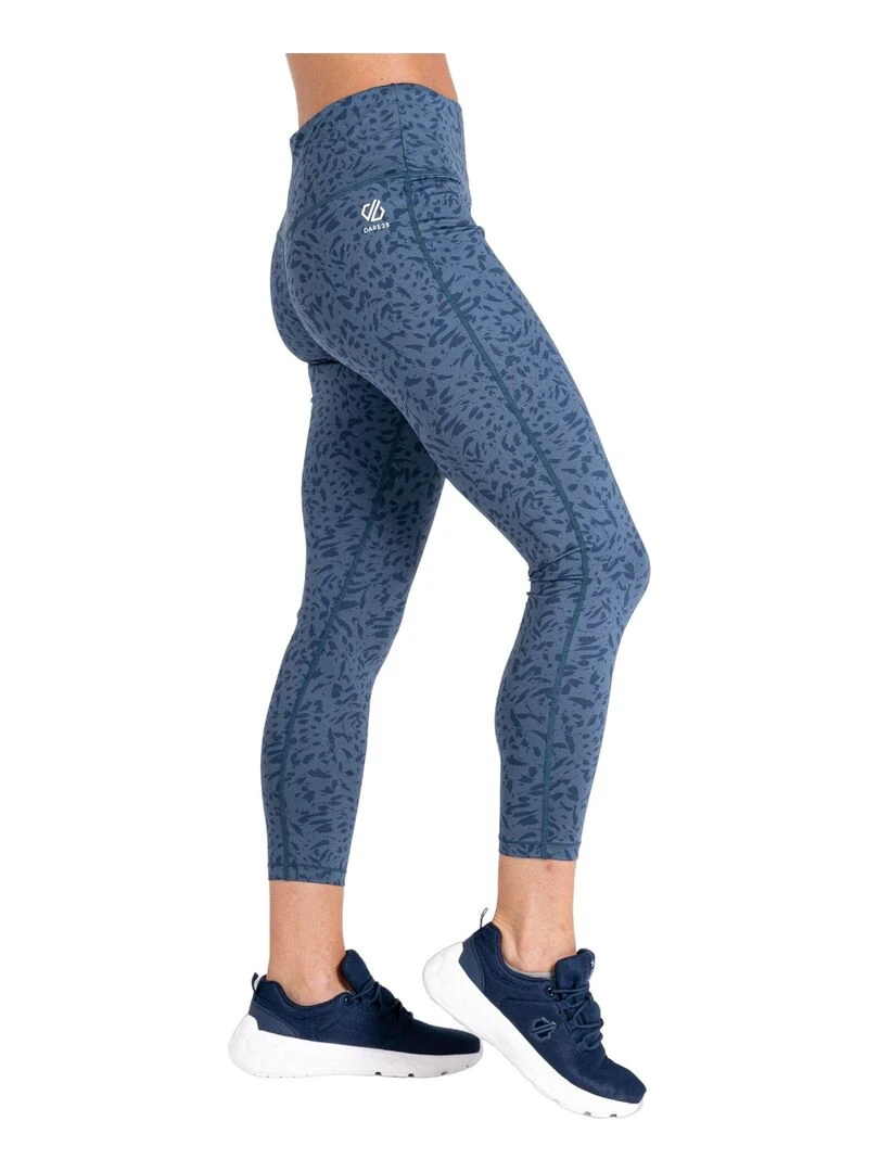 Dare 2B   Legging 7/8 de sport INFLUENTIAL   Bleu outremer