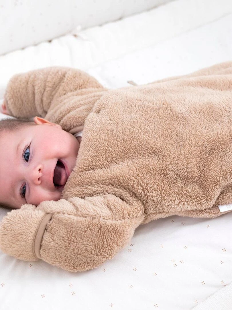 Bemini Gigoteuse avec moufles Softy Beige