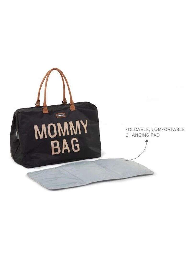 Sac à langer à anses Mommy bag noir   Noir