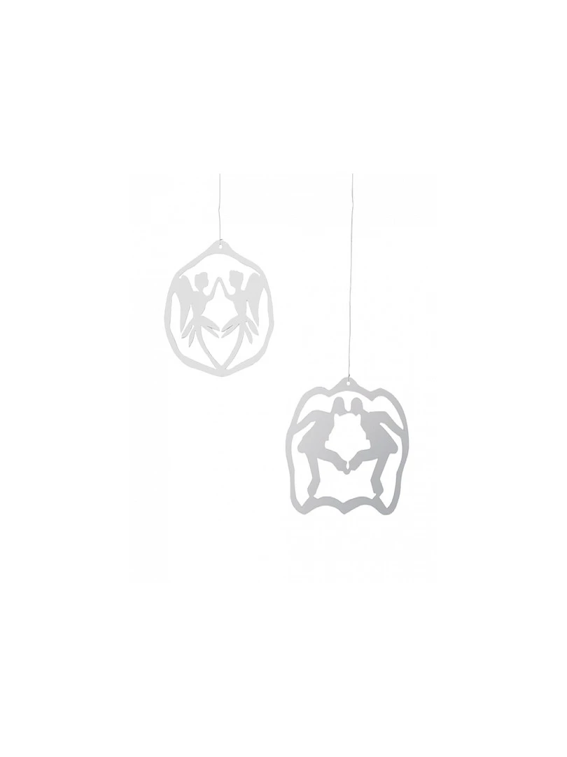 'flensted Mobiles' April Fools Dancers Blanc